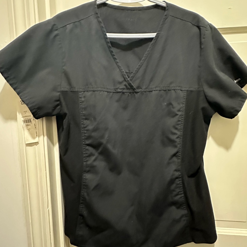 Cherokee Black Scrub Top